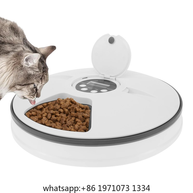 Automatic Pet Feeder - Alimentador Automático para Gatos com 6