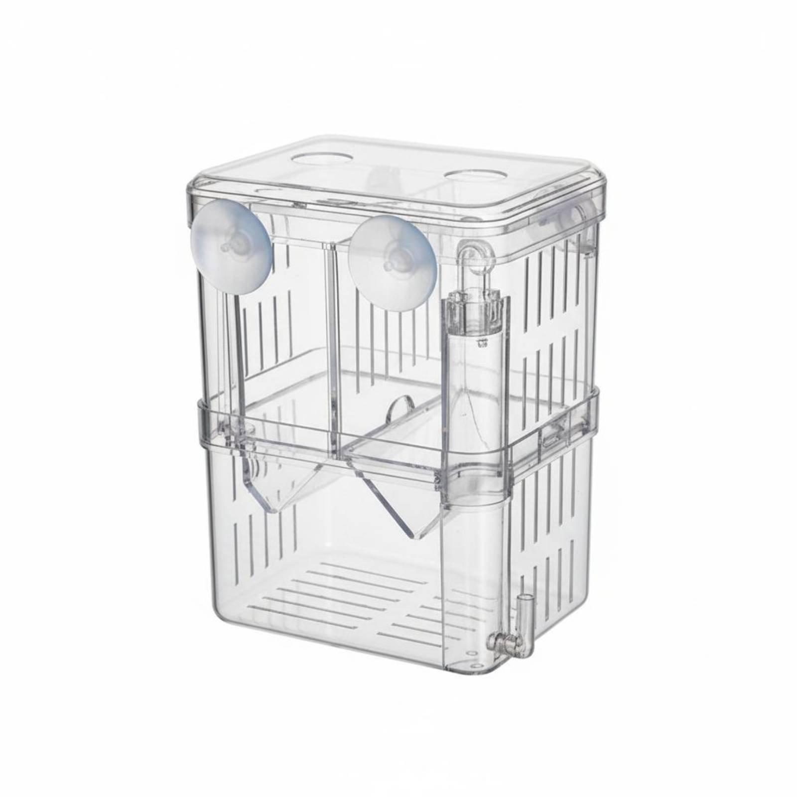 Aquarium Fish Tank - Caixa de Criação Transparente de Camada