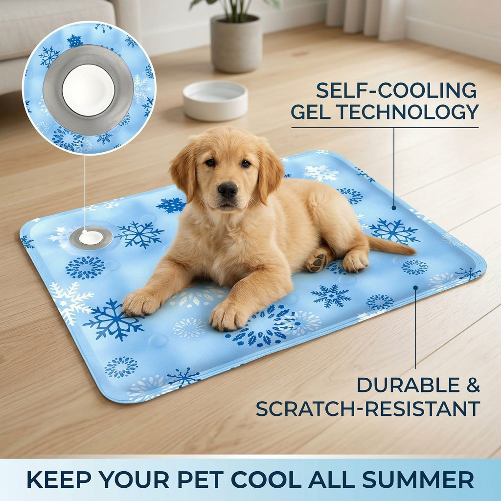 Pet Supplies For Dogs - Tapete Refrescante de Verão para Pets,