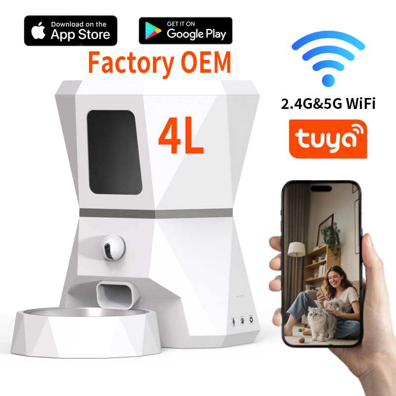 Automatic Pet Feeder - Dispensador Automático de Ração para Gatos