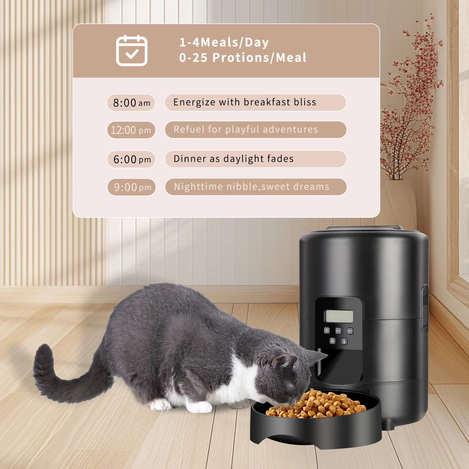Dispensador Automático de Raçã - Automatic Pet Feeder avaliação e preço