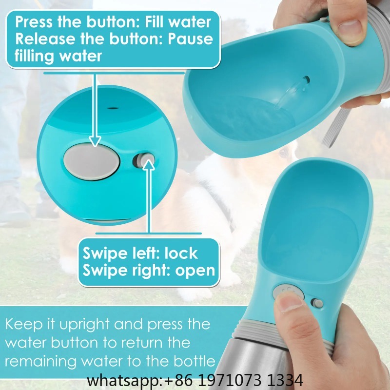 Garrafa de Água Portátil para  - Pet Supplies For Dogs avaliação e preço