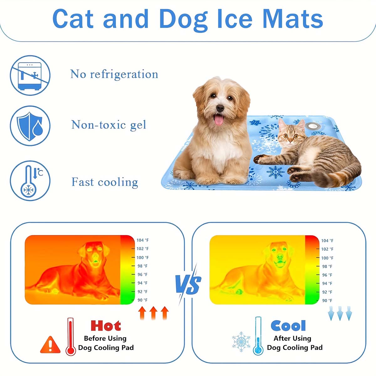 Tapete Refrescante de Verão pa - Pet Supplies For Dogs avaliação e preço