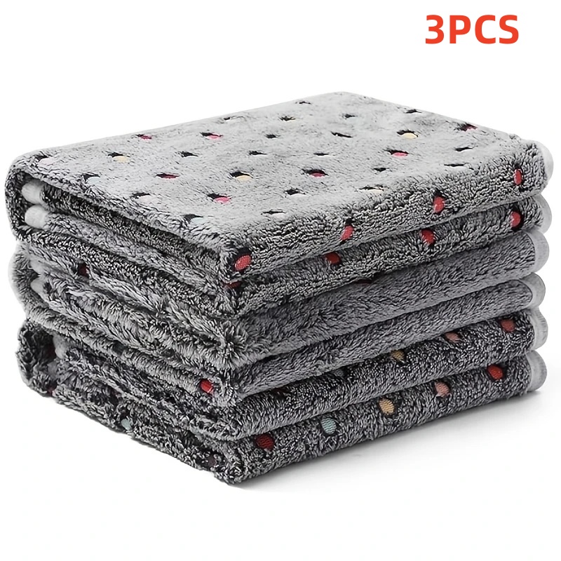 3 pçs macio fofo cobertor para - Pet Supplies For Dogs avaliação e preço